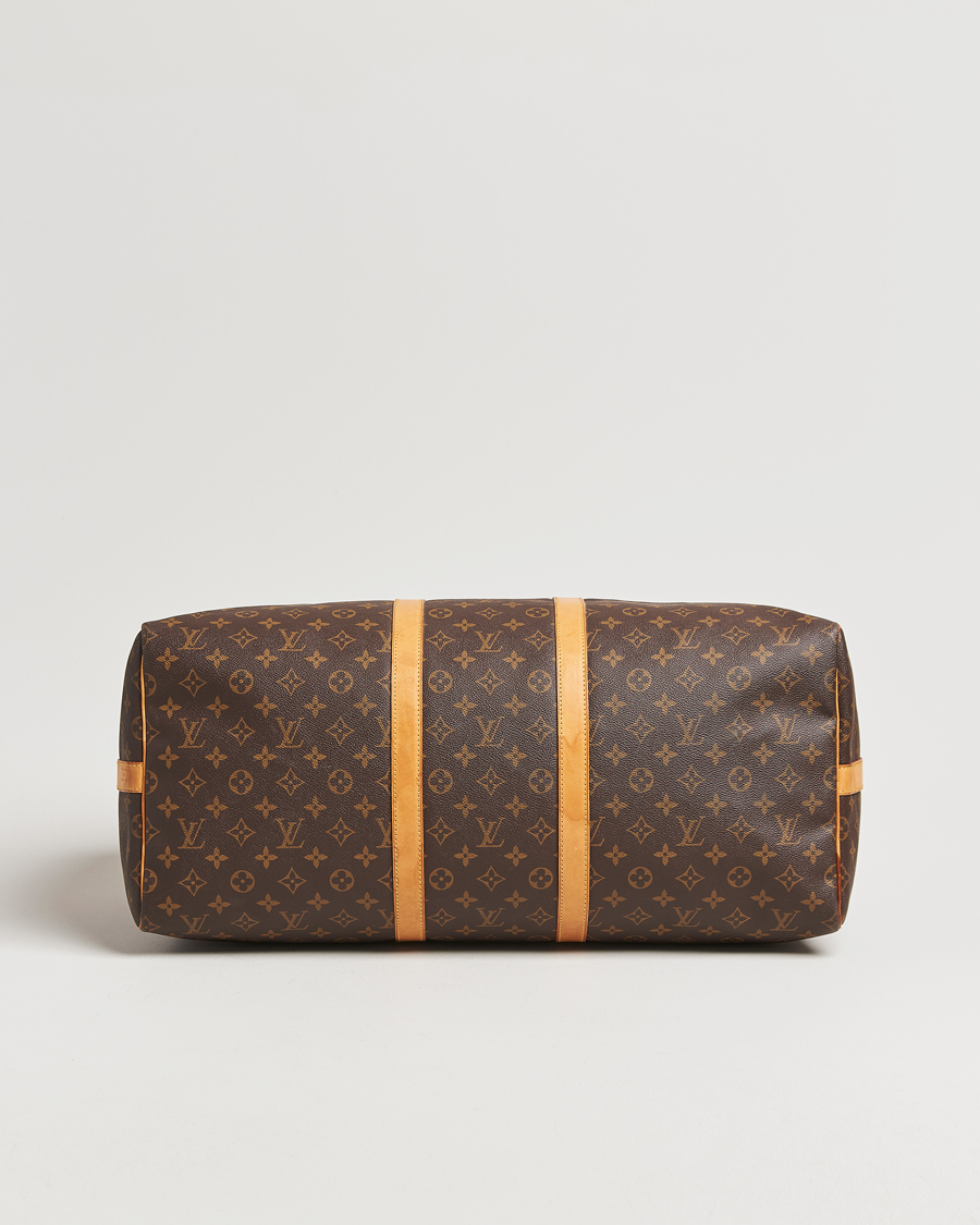 Homme | Pre-Owned & Vintage Bags | Louis Vuitton Pre-Owned | Keepall Bandoulière 55 Monogram