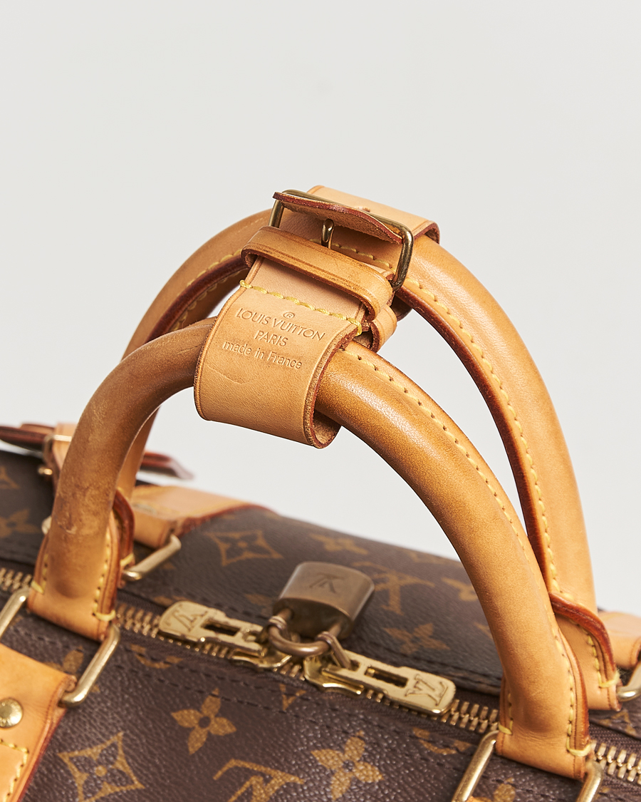 Homme | Pre-Owned & Vintage Bags | Louis Vuitton Pre-Owned | Keepall Bandoulière 55 Monogram