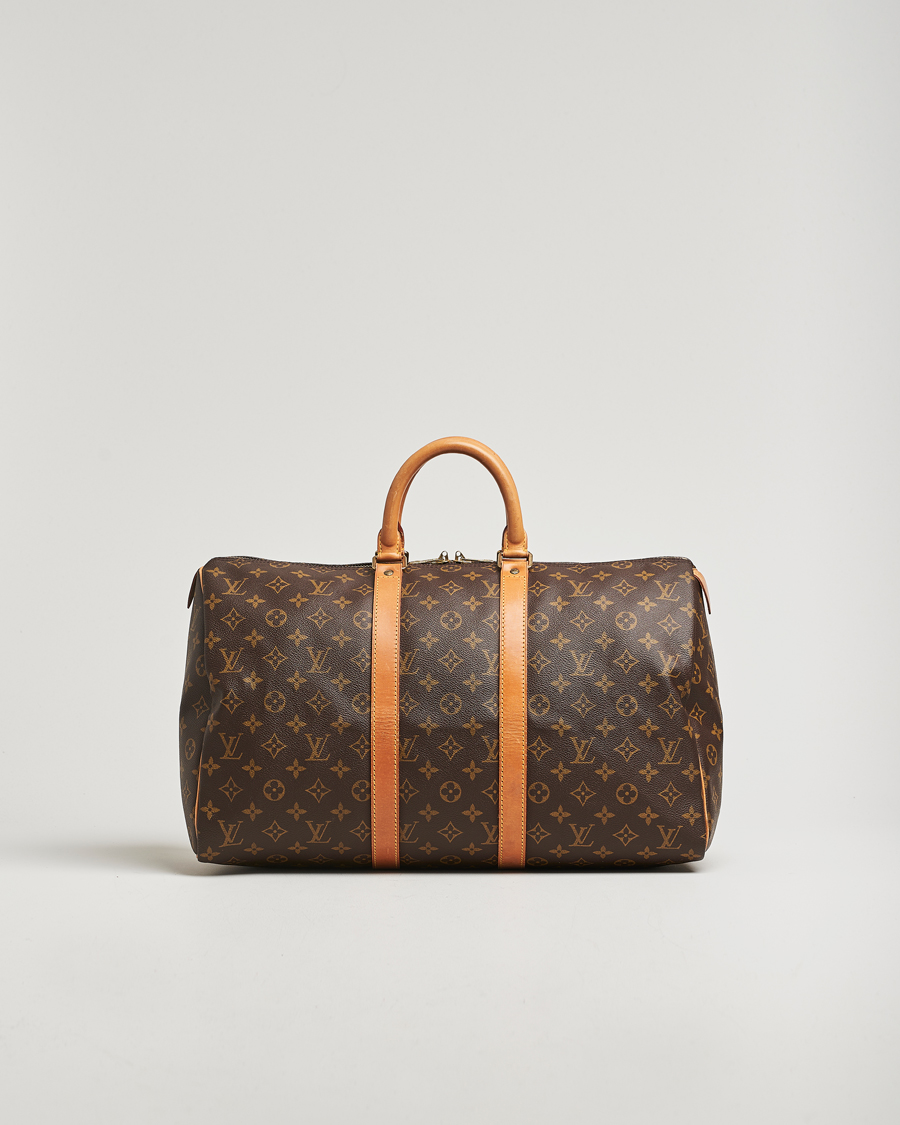 Homme | Pre-Owned & Vintage Bags | Louis Vuitton Pre-Owned | Keepall 45 Monogram
