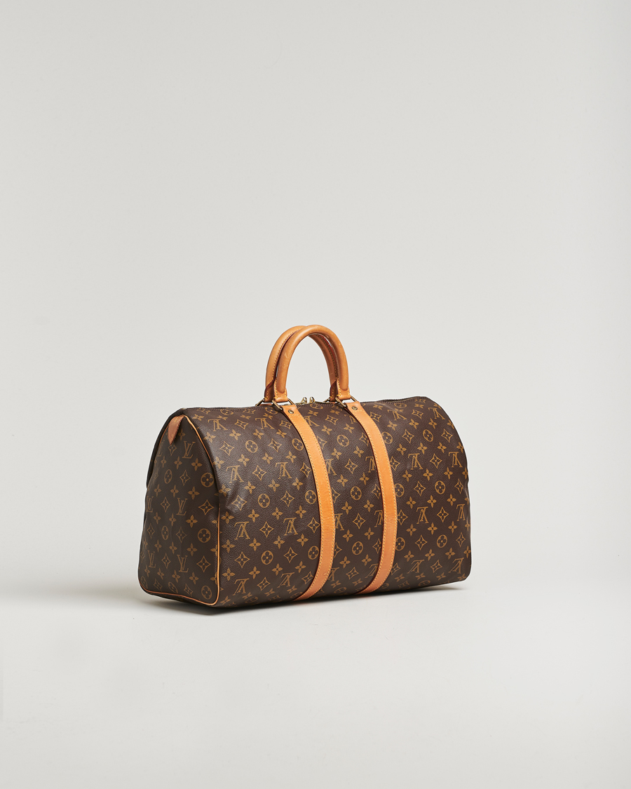 Homme | Pre-Owned & Vintage Bags | Louis Vuitton Pre-Owned | Keepall 45 Monogram