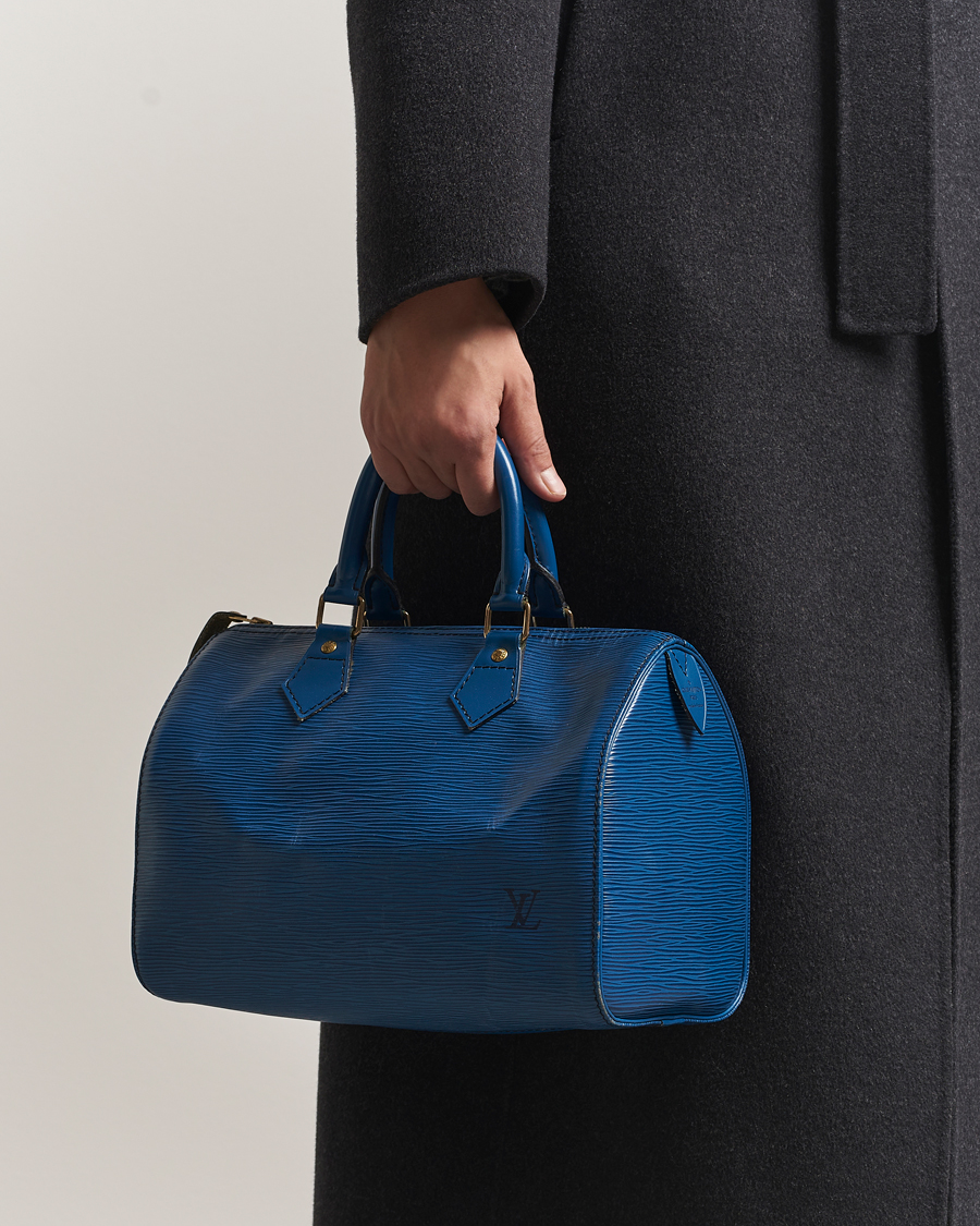 Heren | Gifts for Her | Louis Vuitton Pre-Owned | Speedy 25 Handbag Epi Leather Blue