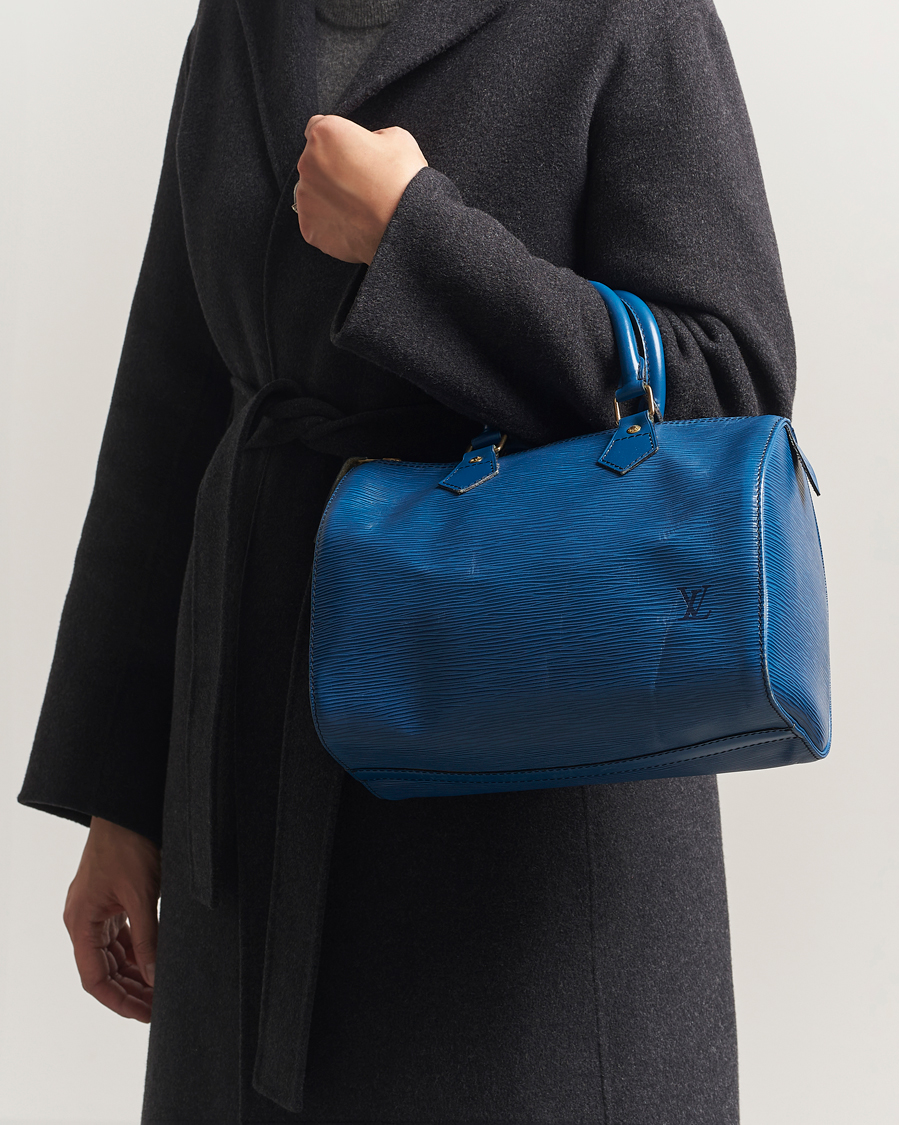 Heren | Gifts for Her | Louis Vuitton Pre-Owned | Speedy 25 Handbag Epi Leather Blue