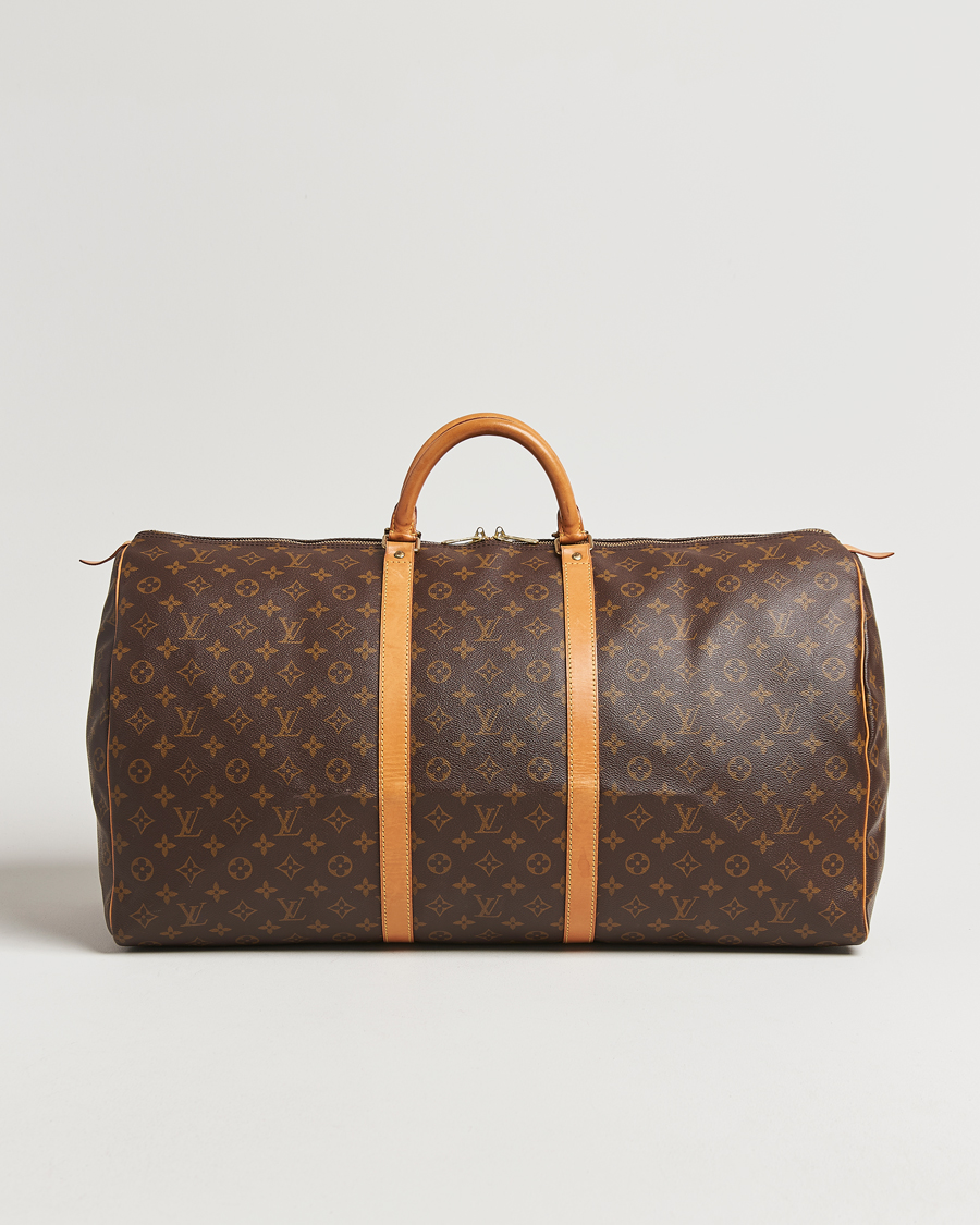 Homme | Pre-Owned & Vintage Bags | Louis Vuitton Pre-Owned | Keepall 60 Monogram