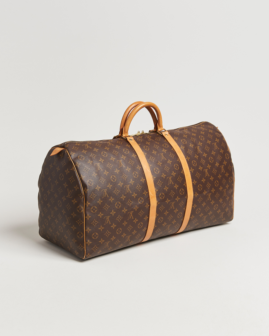 Homme | Pre-Owned & Vintage Bags | Louis Vuitton Pre-Owned | Keepall 60 Monogram