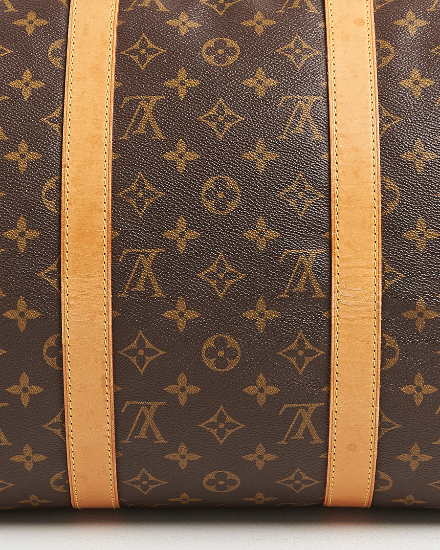 Homme | Pre-Owned & Vintage Bags | Louis Vuitton Pre-Owned | Keepall 50 Monogram