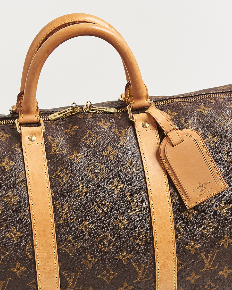 Homme | Pre-Owned & Vintage Bags | Louis Vuitton Pre-Owned | Keepall 50 Monogram