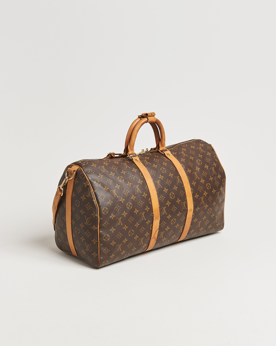 Homme | Pre-Owned & Vintage Bags | Louis Vuitton Pre-Owned | Keepall Bandoulière 50 Monogram