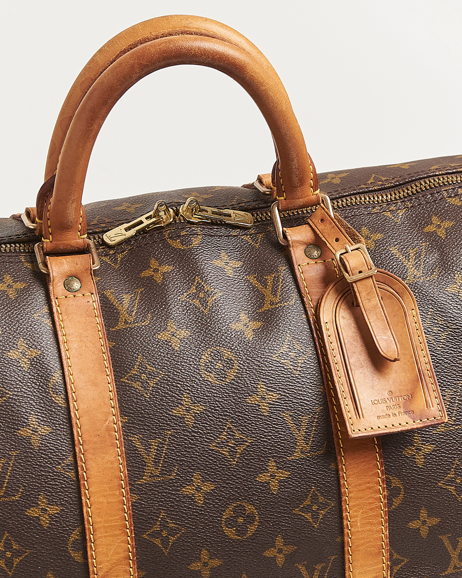 Homme | Pre-Owned & Vintage Bags | Louis Vuitton Pre-Owned | Keepall Bandoulière 50 Monogram