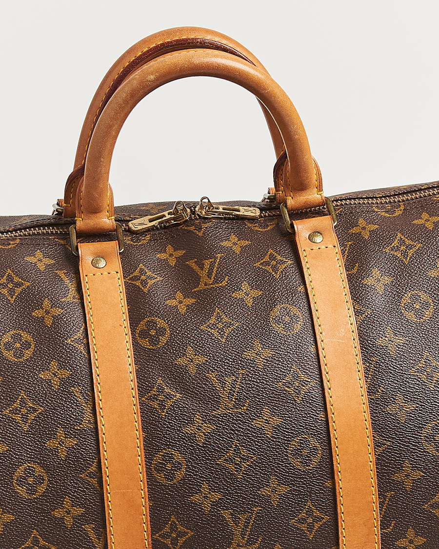 Heren | Pre-Owned & Vintage Bags | Louis Vuitton Pre-Owned | Keepall 55 Monogram