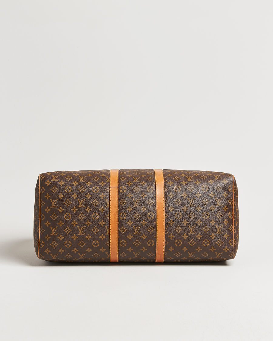 Heren | Pre-Owned & Vintage Bags | Louis Vuitton Pre-Owned | Keepall 55 Monogram