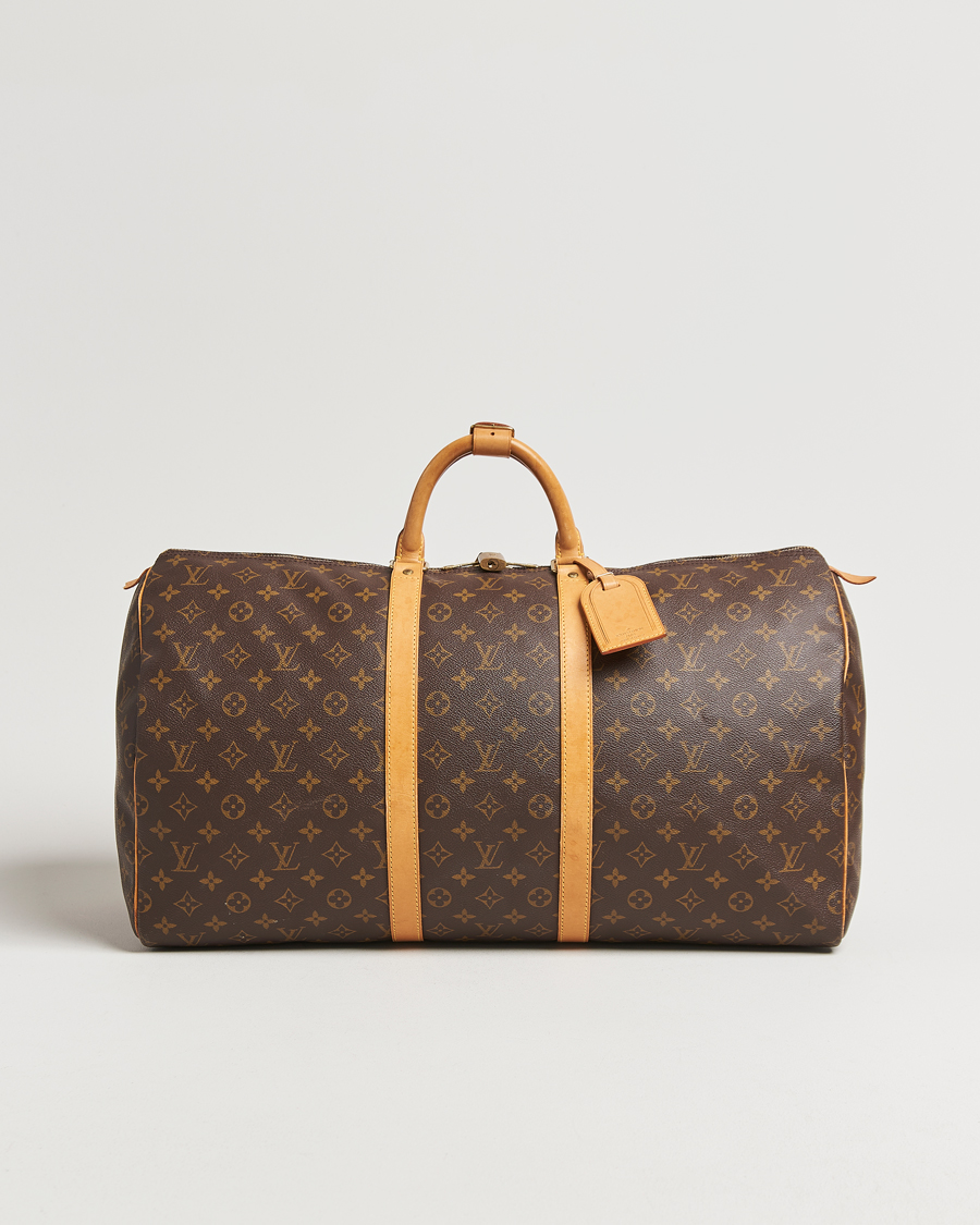Homme | Louis Vuitton Pre-Owned Keepall 55 Monogram | Louis Vuitton Pre-Owned | Keepall 55 Monogram