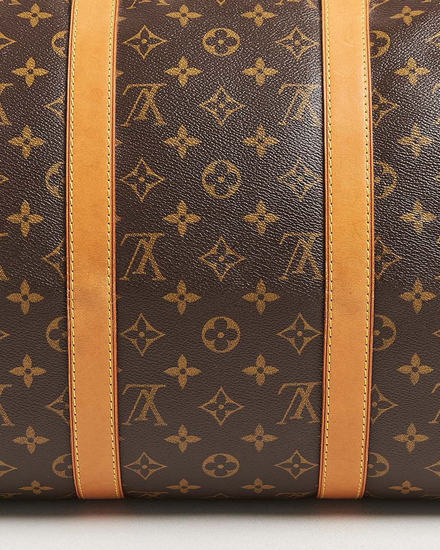 Homme | Pre-Owned & Vintage Bags | Louis Vuitton Pre-Owned | Keepall 50 Monogram