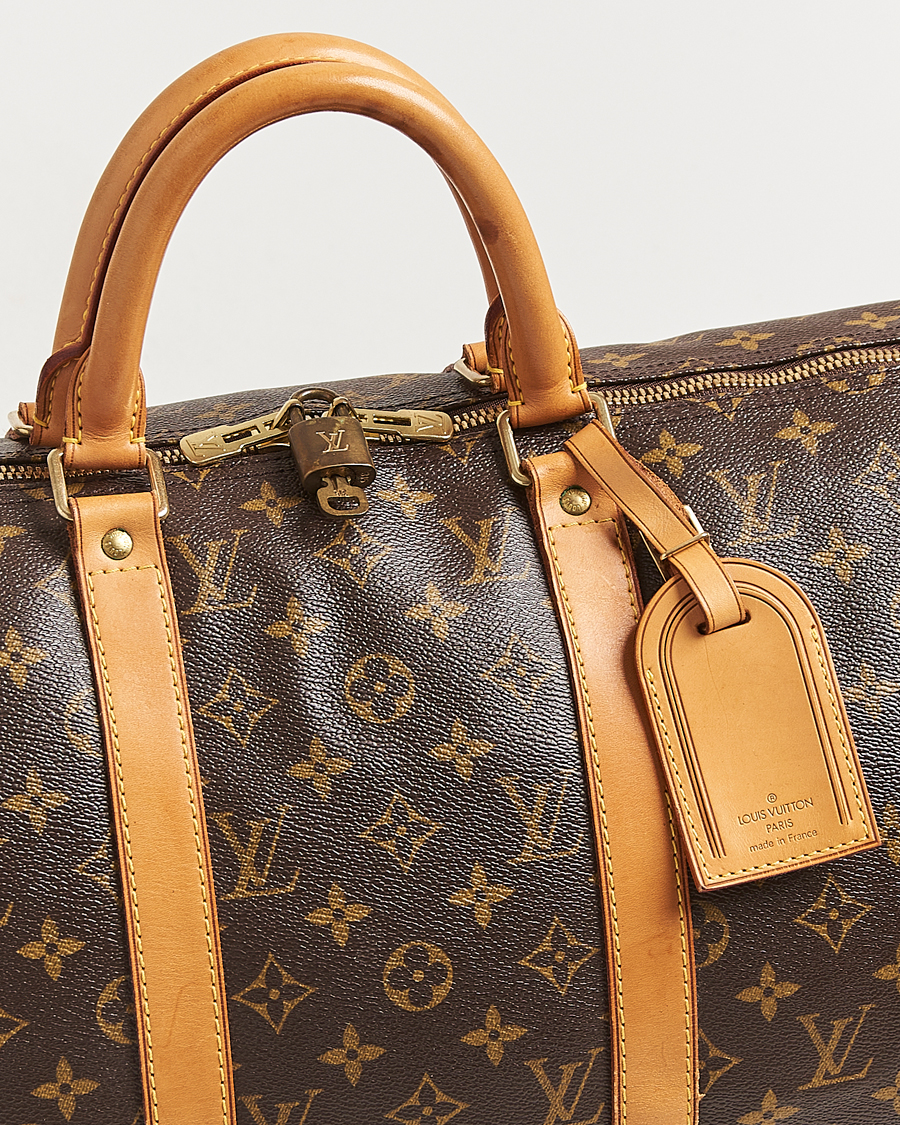Homme | Pre-Owned & Vintage Bags | Louis Vuitton Pre-Owned | Keepall 50 Monogram