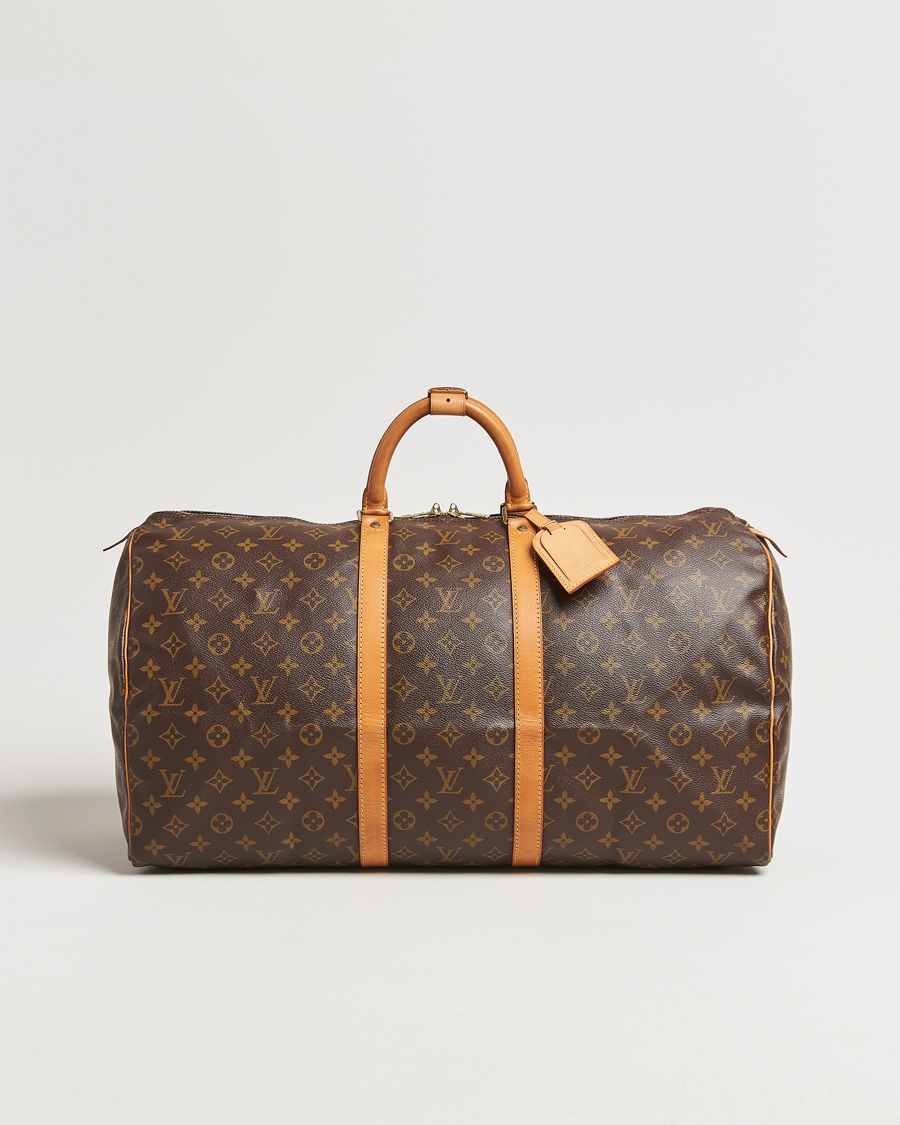 Heren | Pre-Owned & Vintage Bags | Louis Vuitton Pre-Owned | Keepall 55 Monogram