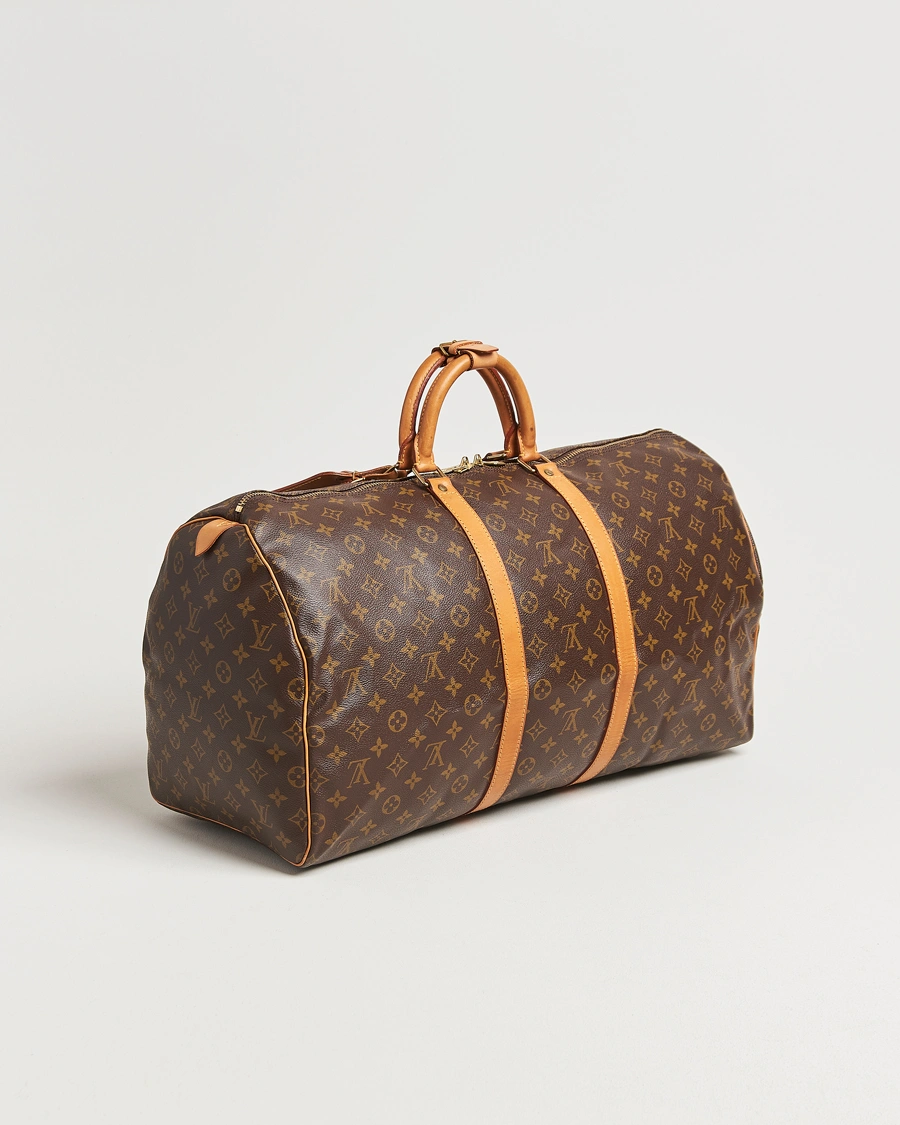 Heren | Pre-Owned & Vintage Bags | Louis Vuitton Pre-Owned | Keepall 55 Monogram