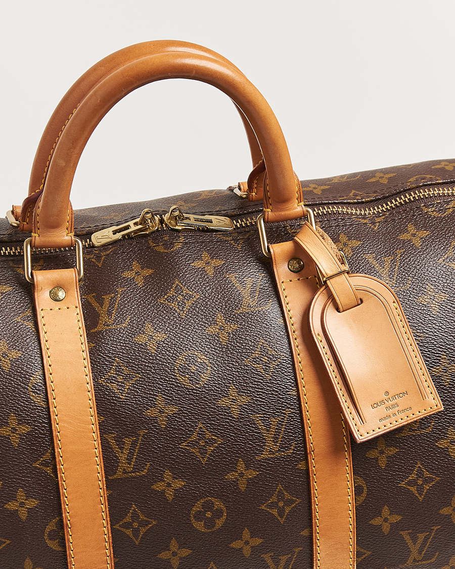 Homme | Pre-Owned & Vintage Bags | Louis Vuitton Pre-Owned | Keepall 50 Monogram