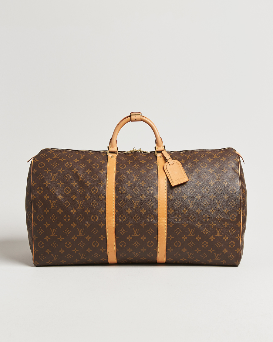 Homme | Pre-Owned & Vintage Bags | Louis Vuitton Pre-Owned | Keepall 60 Monogram