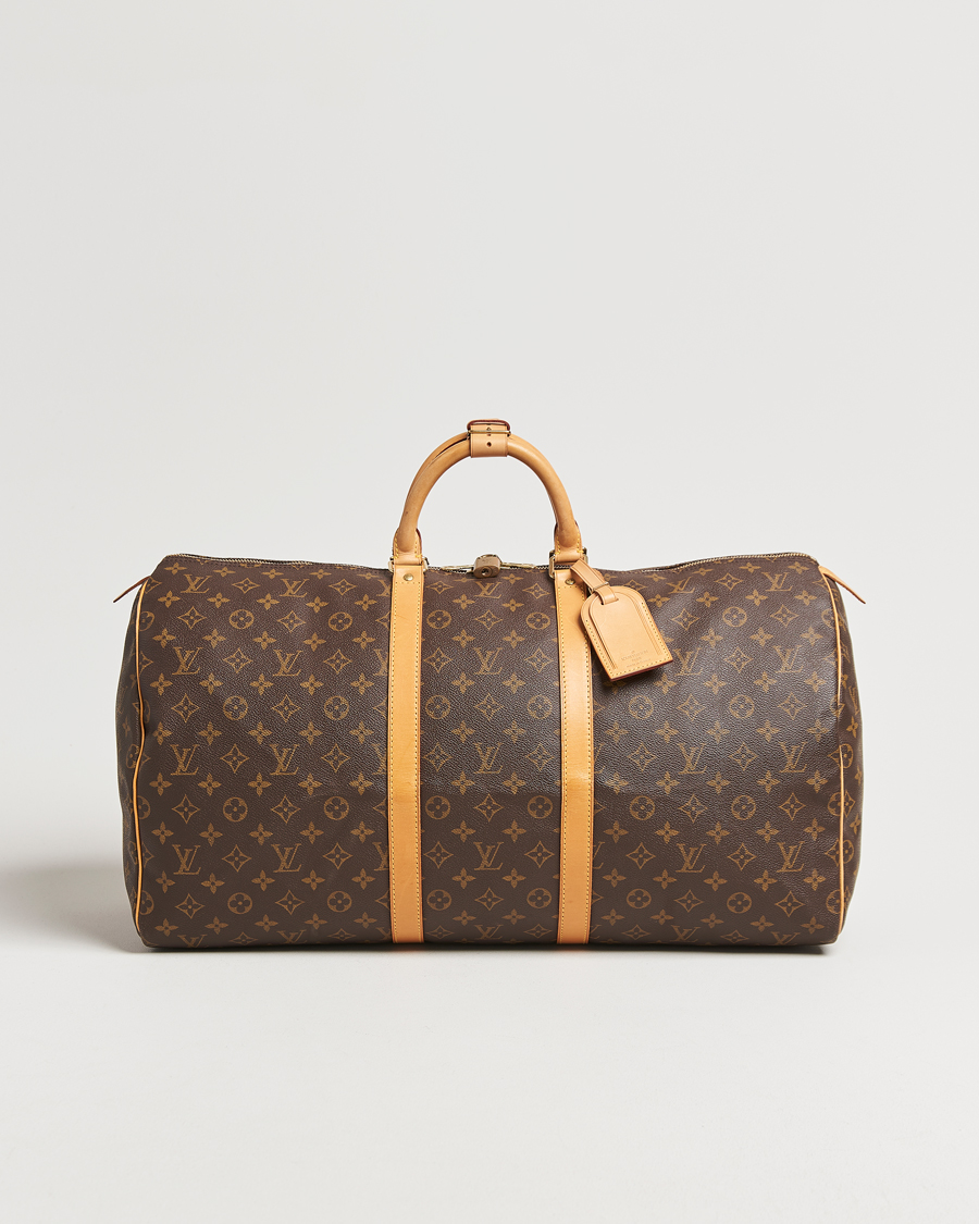 Heren | Pre-Owned & Vintage Bags | Louis Vuitton Pre-Owned | Keepall 55 Monogram