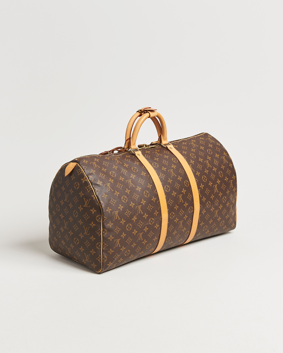 Heren | Pre-Owned & Vintage Bags | Louis Vuitton Pre-Owned | Keepall 55 Monogram
