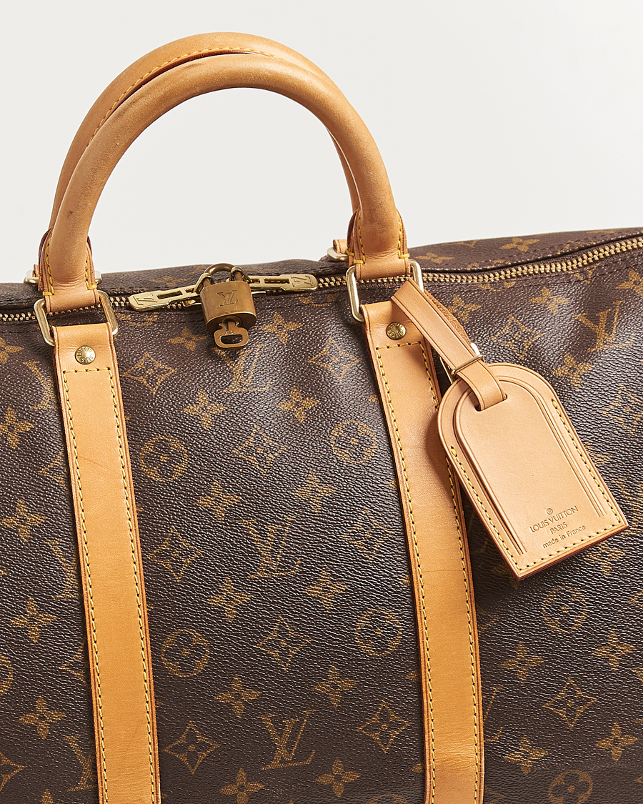 Heren | Pre-Owned & Vintage Bags | Louis Vuitton Pre-Owned | Keepall 55 Monogram