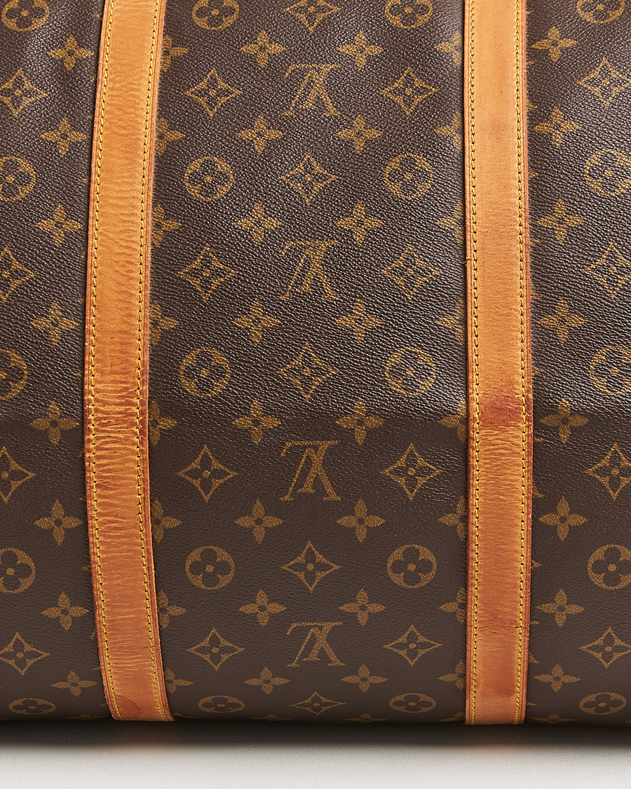 Heren | Pre-Owned & Vintage Bags | Louis Vuitton Pre-Owned | Keepall Bandoulière 60 Monogram