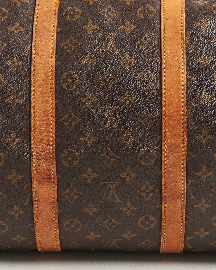 Homme | Pre-Owned & Vintage Bags | Louis Vuitton Pre-Owned | Keepall Bandoulière 55 Monogram