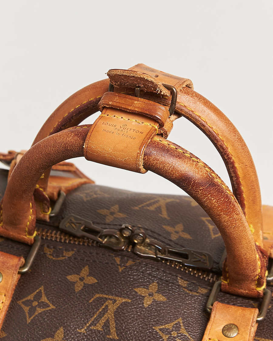 Homme | Pre-Owned & Vintage Bags | Louis Vuitton Pre-Owned | Keepall Bandoulière 55 Monogram
