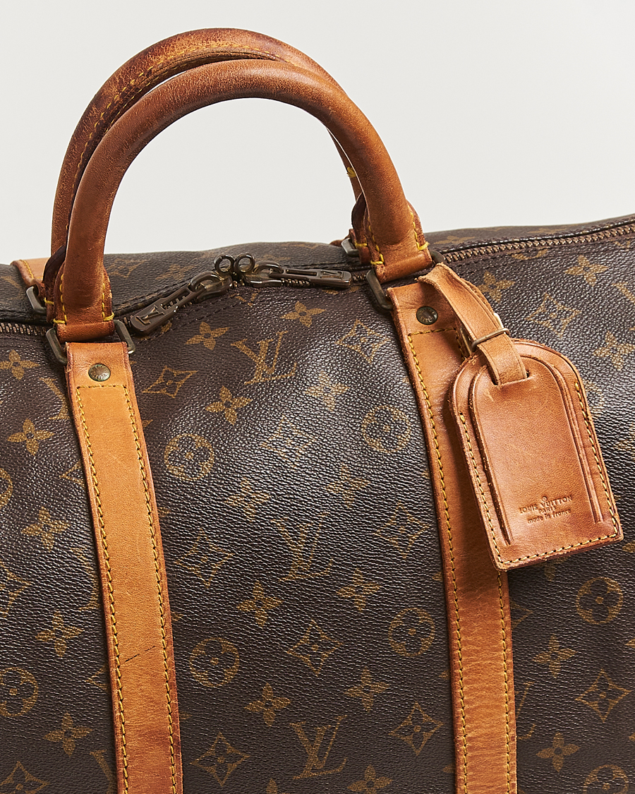Homme | Pre-Owned & Vintage Bags | Louis Vuitton Pre-Owned | Keepall Bandoulière 55 Monogram