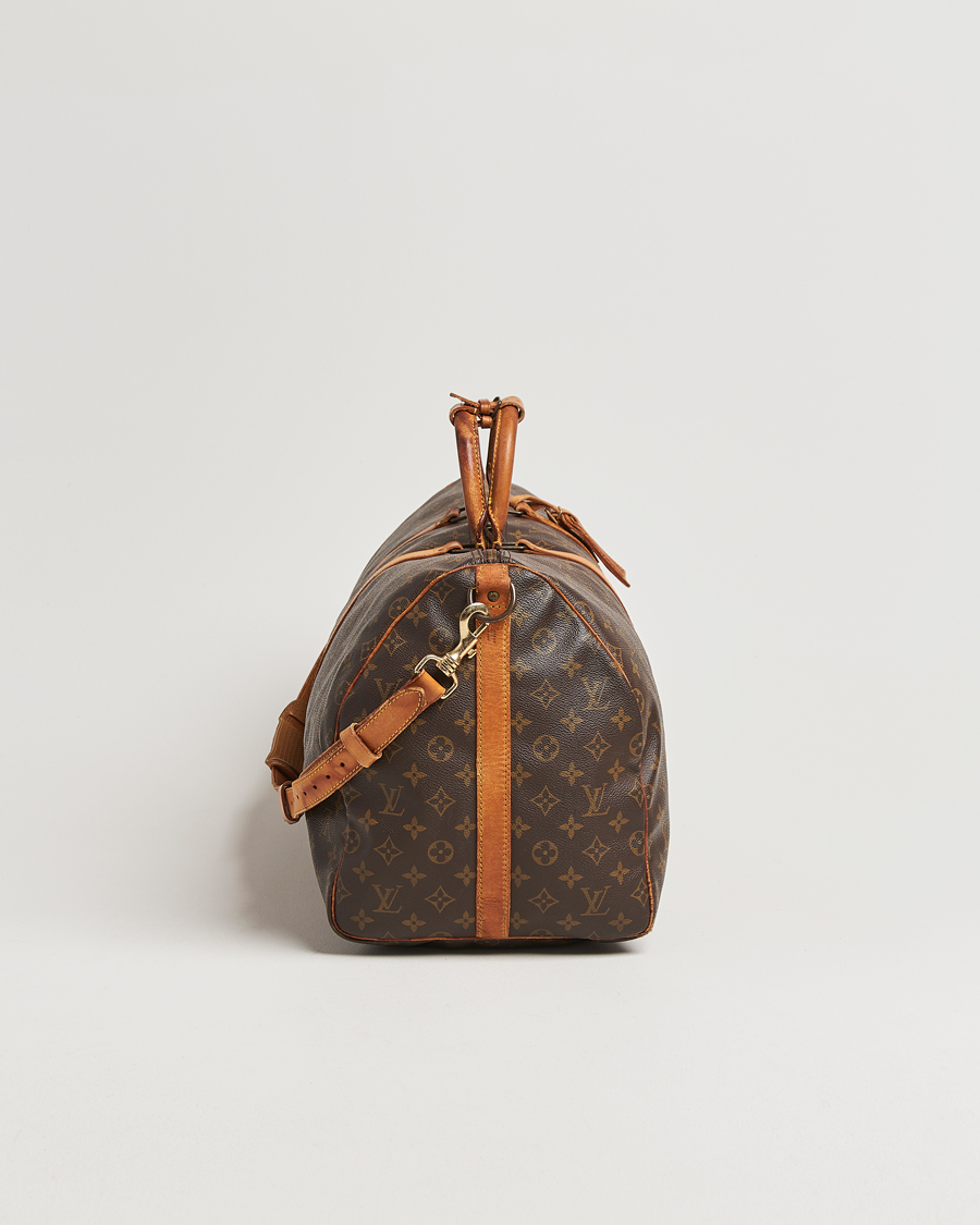Homme | Pre-Owned & Vintage Bags | Louis Vuitton Pre-Owned | Keepall Bandoulière 55 Monogram