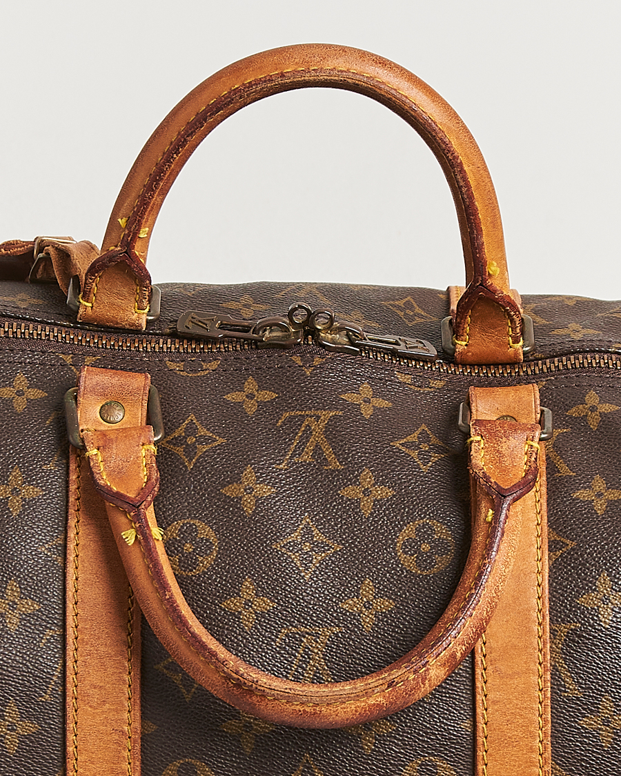 Homme | Pre-Owned & Vintage Bags | Louis Vuitton Pre-Owned | Keepall Bandoulière 55 Monogram