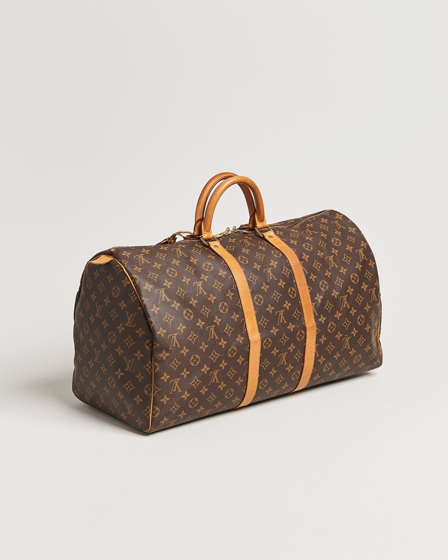 Homme | Pre-Owned & Vintage Bags | Louis Vuitton Pre-Owned | Keepall 55 Monogram