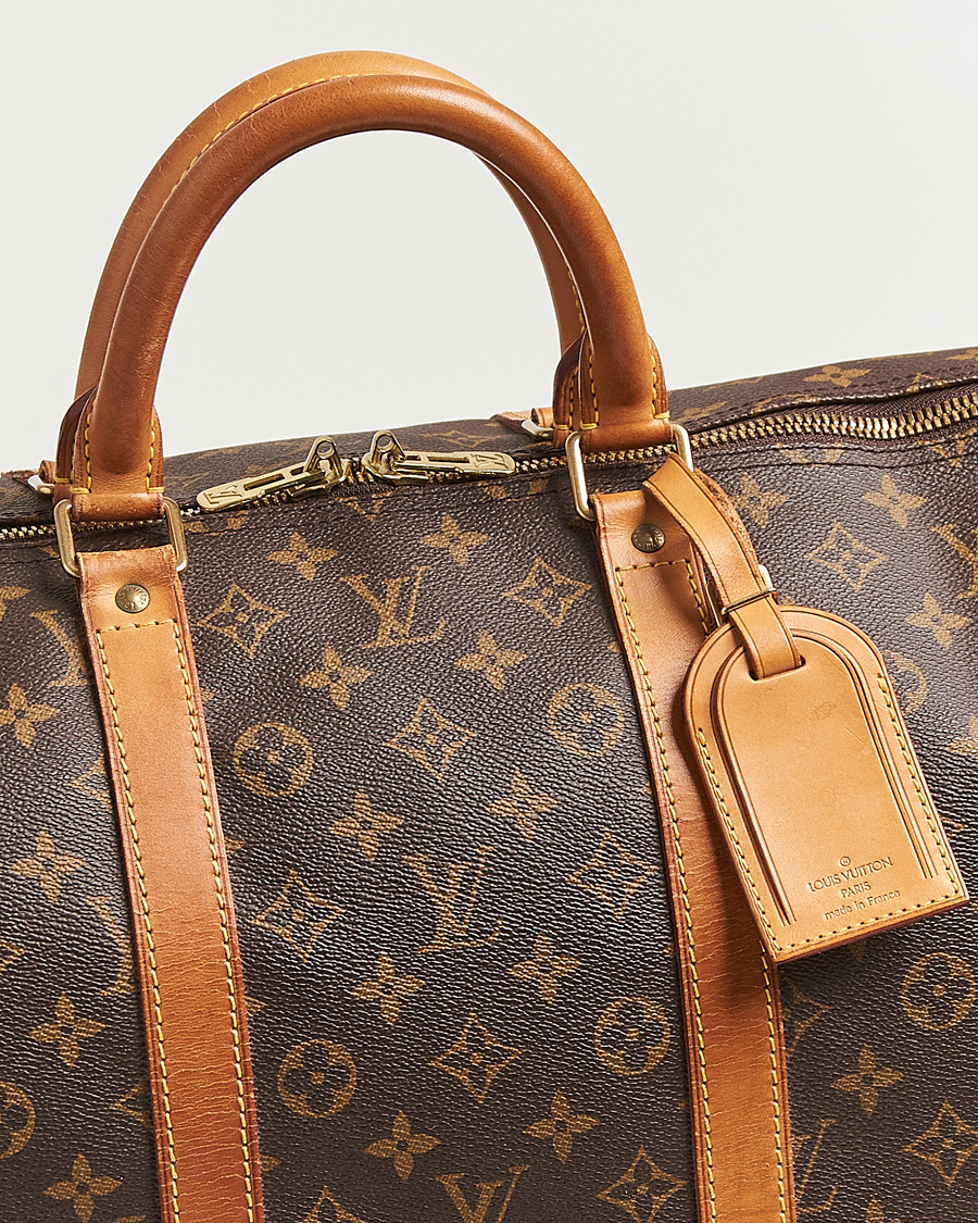 Homme | Pre-Owned & Vintage Bags | Louis Vuitton Pre-Owned | Keepall 55 Monogram