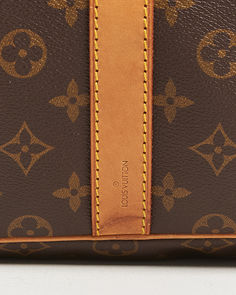 Heren | Pre-Owned & Vintage Bags | Louis Vuitton Pre-Owned | Keepall Bandoulière 55 Monogram