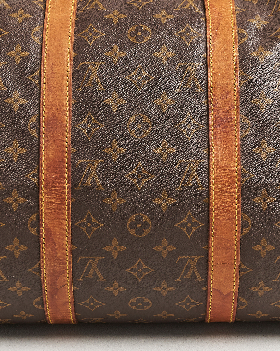 Homme | Pre-Owned & Vintage Bags | Louis Vuitton Pre-Owned | Keepall Bandoulière 50 Monogram
