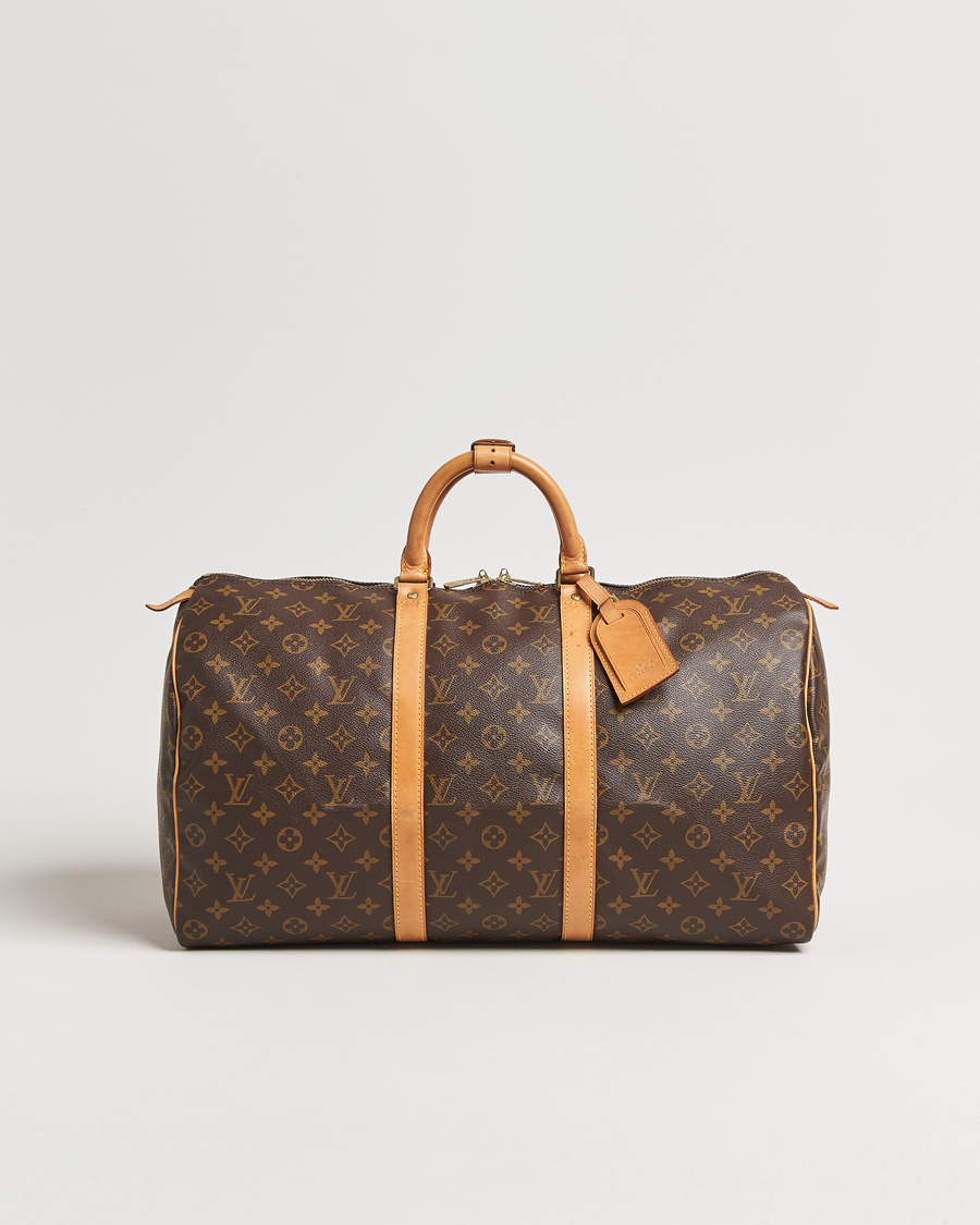 Heren | Pre-Owned & Vintage Bags | Louis Vuitton Pre-Owned | Keepall 50 Monogram
