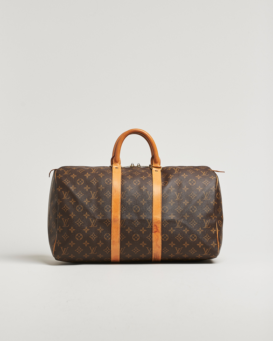 Homme | Pre-Owned & Vintage Bags | Louis Vuitton Pre-Owned | Keepall 45 Monogram