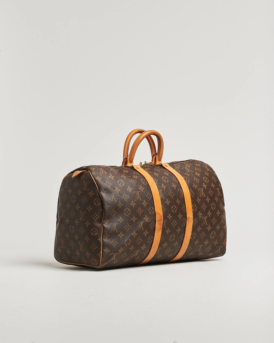 Homme | Pre-Owned & Vintage Bags | Louis Vuitton Pre-Owned | Keepall 45 Monogram