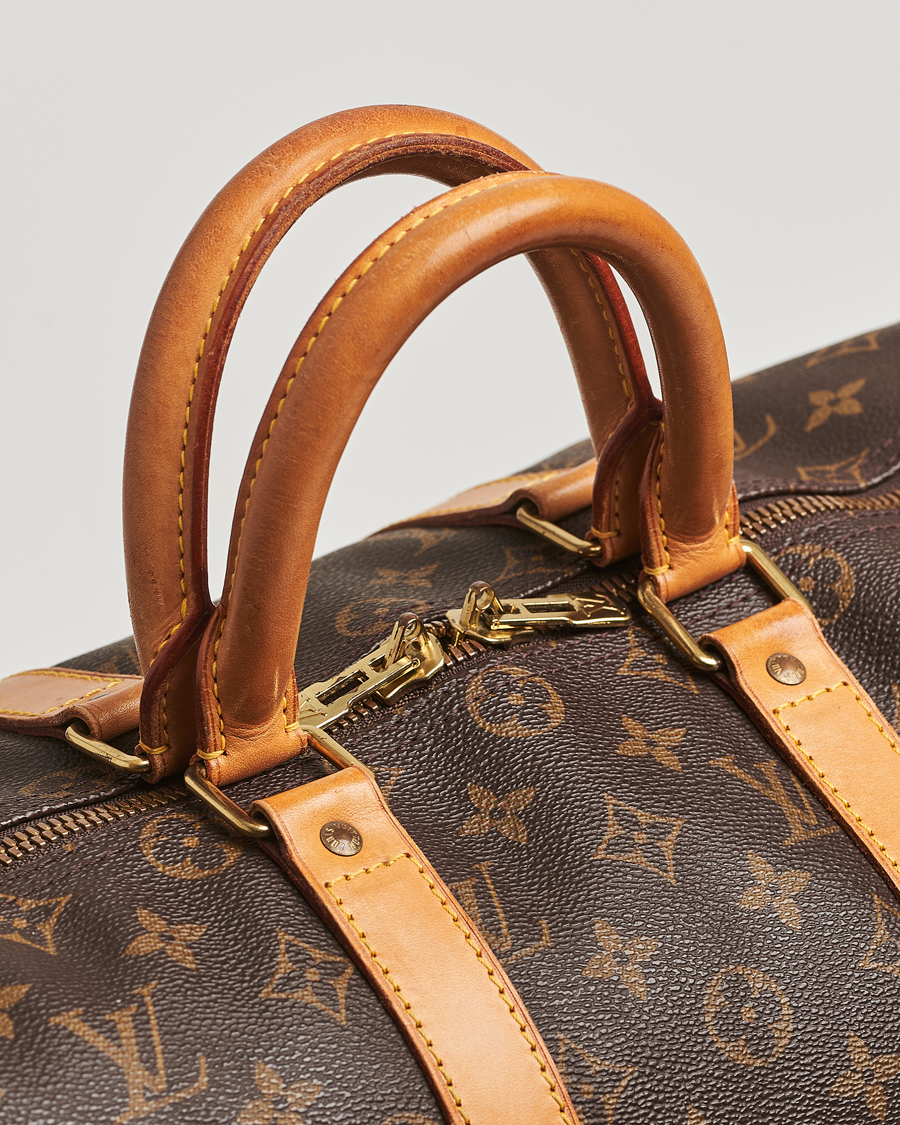 Homme | Pre-Owned & Vintage Bags | Louis Vuitton Pre-Owned | Keepall 45 Monogram