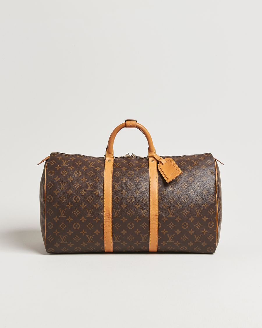 Heren | Pre-Owned & Vintage Bags | Louis Vuitton Pre-Owned | Keepall 50 Monogram