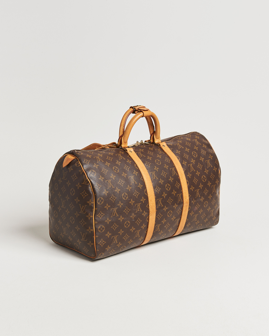 Heren | Pre-Owned & Vintage Bags | Louis Vuitton Pre-Owned | Keepall 50 Monogram