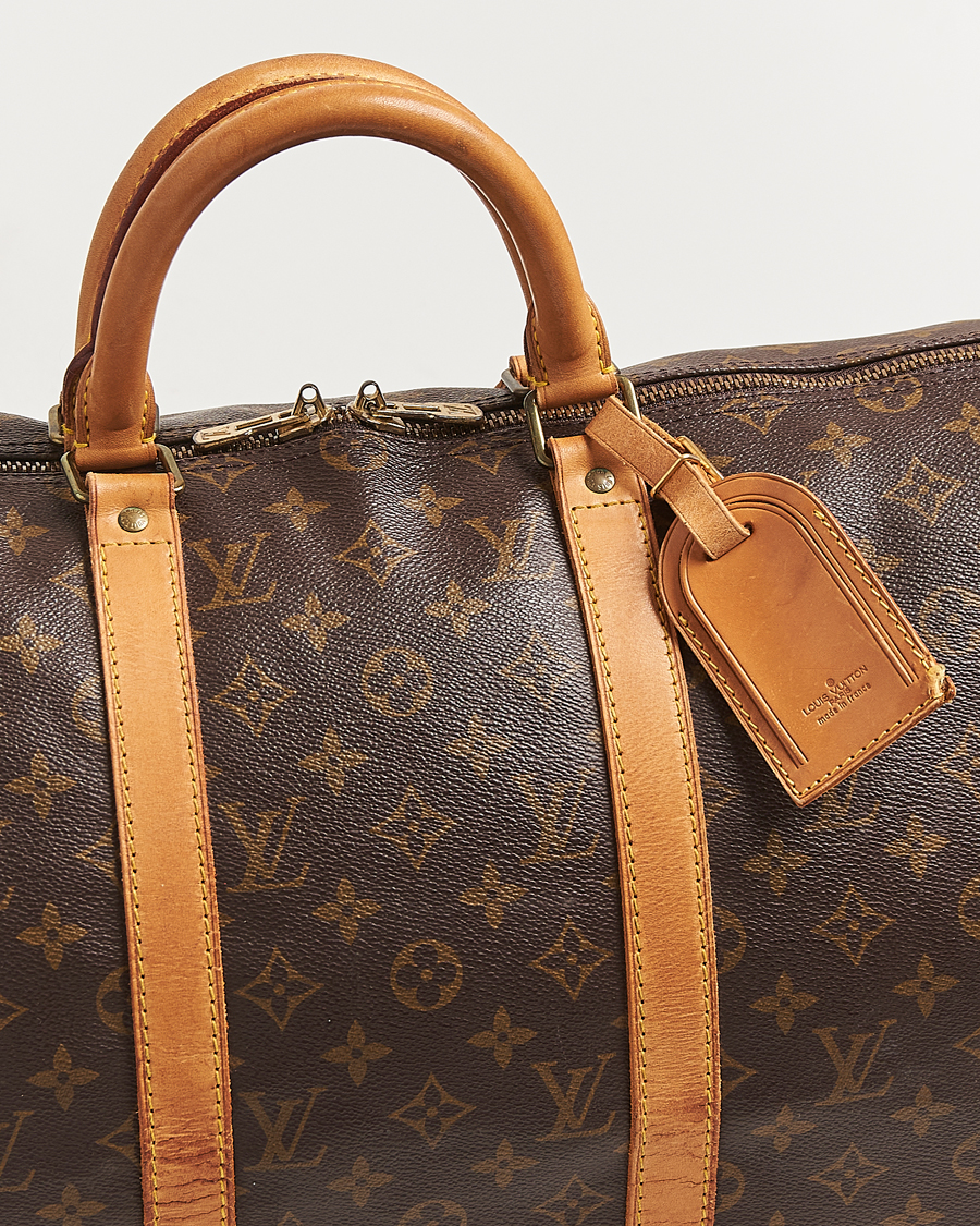 Heren | Pre-Owned & Vintage Bags | Louis Vuitton Pre-Owned | Keepall 50 Monogram