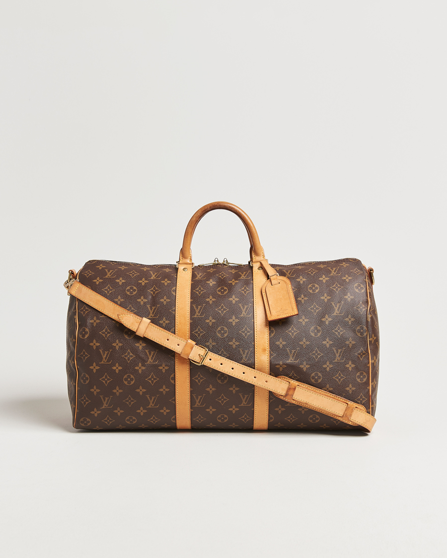 Homme | Pre-Owned & Vintage Bags | Louis Vuitton Pre-Owned | Keepall Bandoulière 50 Monogram