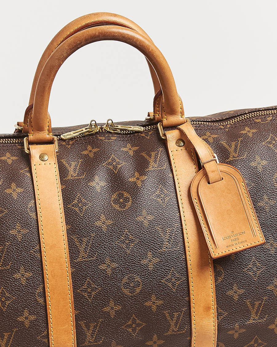 Homme | Pre-Owned & Vintage Bags | Louis Vuitton Pre-Owned | Keepall Bandoulière 50 Monogram