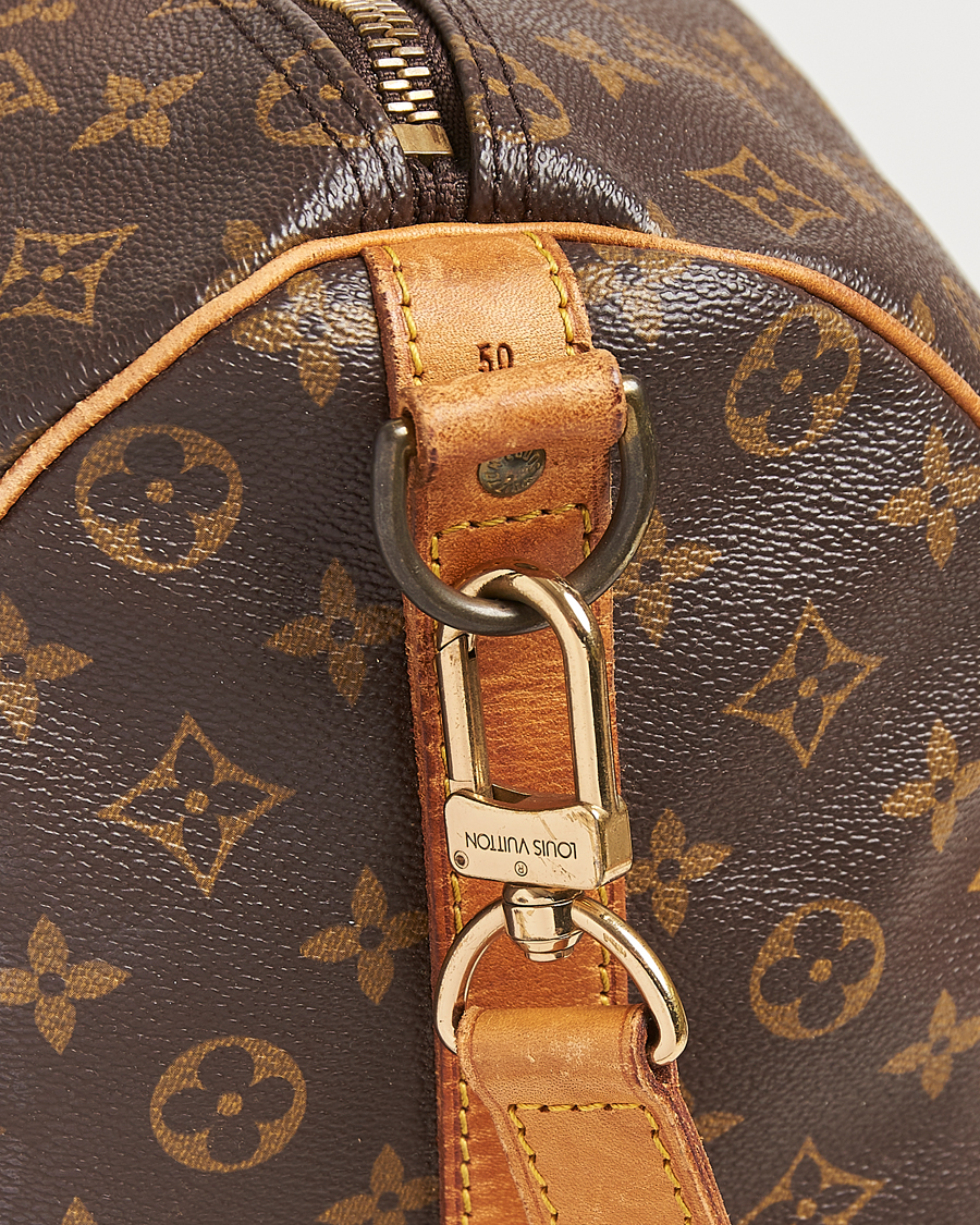 Homme | Pre-Owned & Vintage Bags | Louis Vuitton Pre-Owned | Keepall Bandoulière 50 Monogram