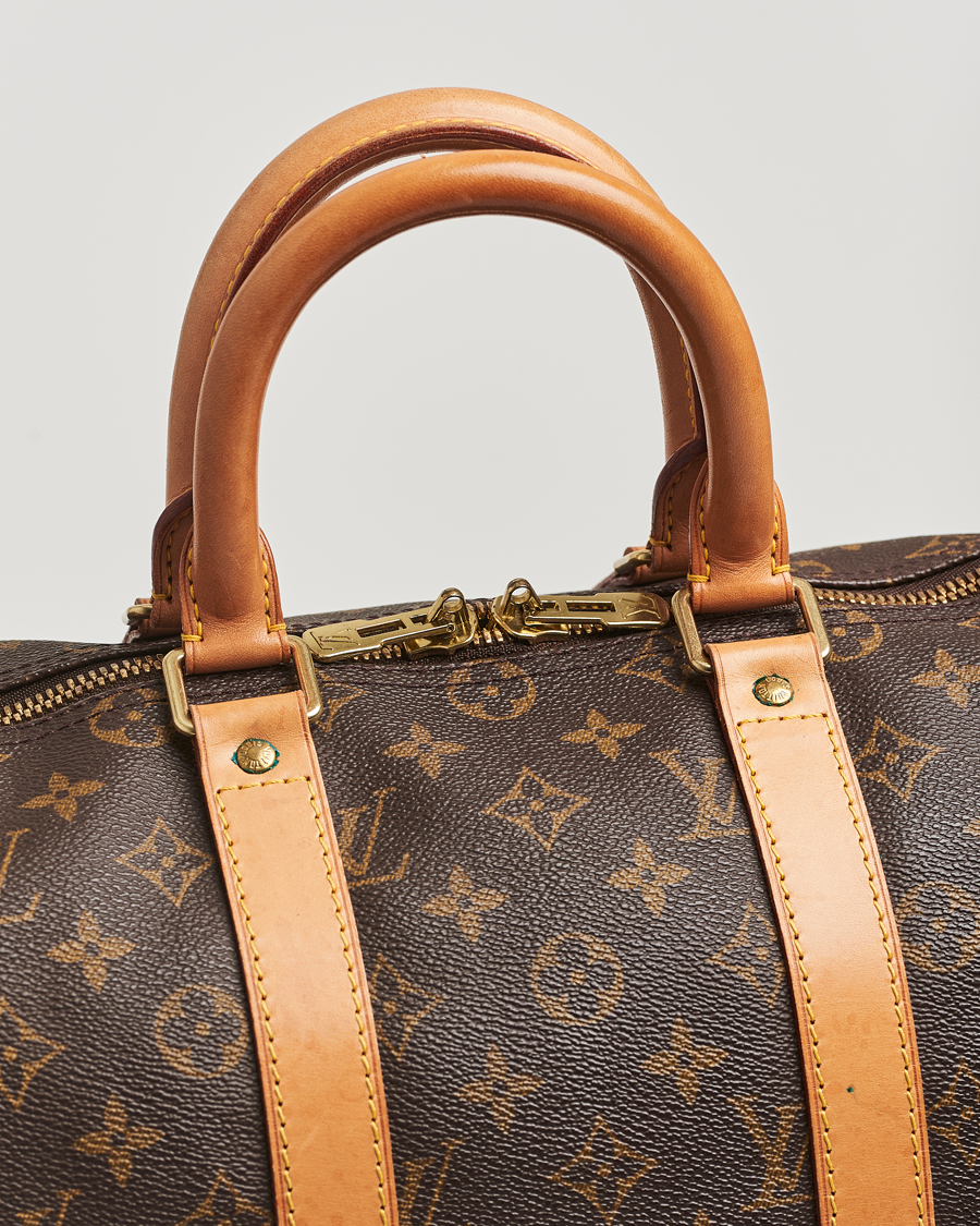 Heren | Pre-Owned & Vintage Bags | Louis Vuitton Pre-Owned | Keepall Bandoulière 45 Monogram