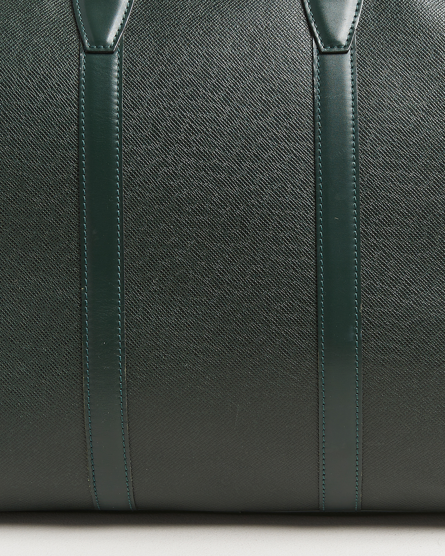 Homme | Pre-Owned & Vintage Bags | Louis Vuitton Pre-Owned | Taiga Kendall GM Weekend Bag Green