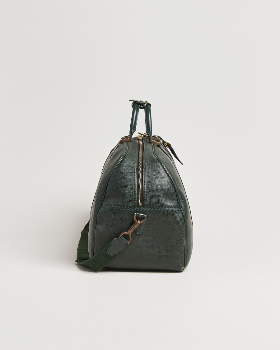 Homme | Pre-Owned & Vintage Bags | Louis Vuitton Pre-Owned | Taiga Kendall GM Weekend Bag Green