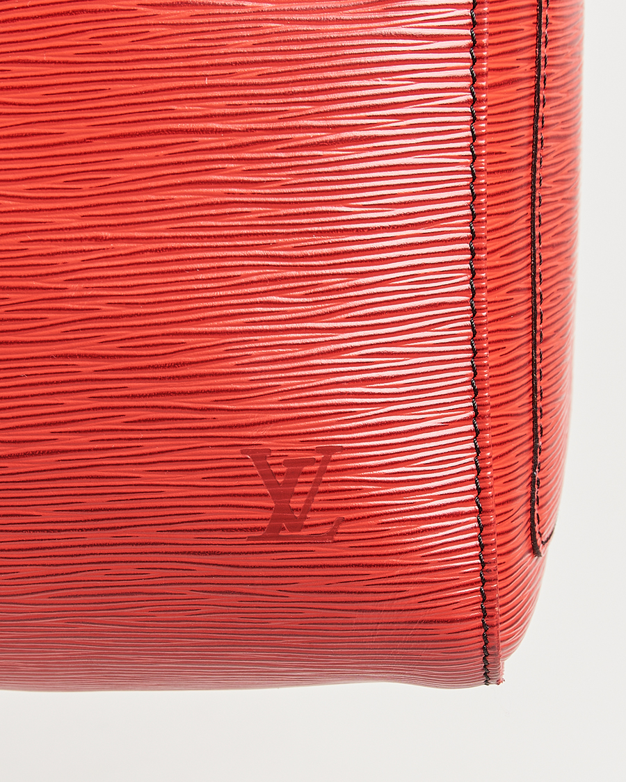Heren | Pre-Owned & Vintage Bags | Louis Vuitton Pre-Owned | Keepall 50 Epi Leather Bag Red