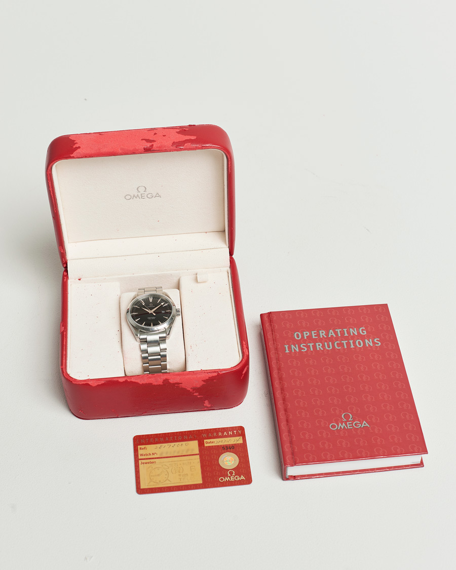 Homme | Pre-Owned & Vintage Watches | Omega Pre-Owned | Seamaster Aqua Terra