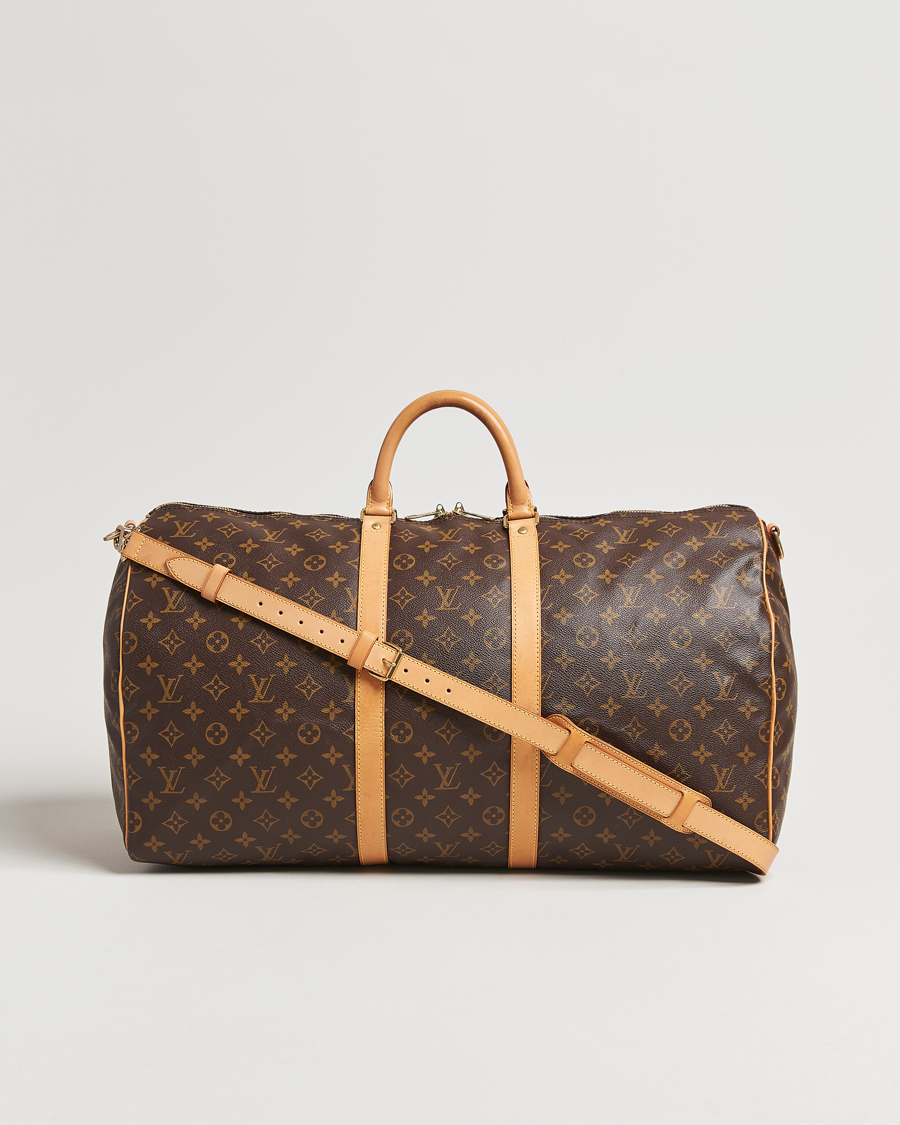 Homme | Pre-Owned & Vintage Bags | Louis Vuitton Pre-Owned | Keepall Bandoulière 55 Monogram